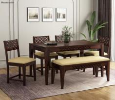 Discover the perfect harmony of style and functionality with Wooden Street's exquisite collection of 6-seater dining table sets. 
Visit- https://www.woodenstreet.com/6-seater-dining-table-sets