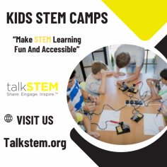 Avail of Hands-On Learning at Kids STEM Camps

Unlock the wonders of STEM for your child that foster curiosity and creativity through hands-on activities with our enriching kid STEM camps! Join us for an unforgettable educational adventure send us an email at info@talkstem.org for more details.
