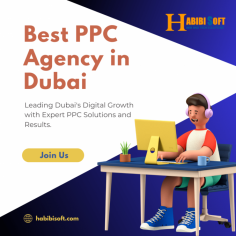 Habibi Soft is a leading PPC Agency in Dubai, UAE. Habibi is a reliable and experienced PPC company in Dubai, UAE, and I highly recommend Habibi Soft. They have a proven track record of success and are committed to helping their clients achieve their online marketing goals.
PPC can be a very effective way to grow your business, but it is important to work with a qualified PPC specialist to ensure that your campaigns are successful.	
PPC services can help you create, manage, and optimize your PPC campaigns. A PPC specialist will help you with the following:
1. Keyword research to identify the right keywords to target
2. Ad creation to write compelling ads that will attract clicks
3. Landing page optimization to ensure that your landing pages are designed to convert visitors into leads or customers
4. Bid management to set the right bids for your ads
5. Campaign tracking to measure the results of your campaigns
 Benefits of using PPC services:
1. Increased website traffic
2. More leads and sales
3. Improved brand awareness
4. A higher ROI on your marketing investments
