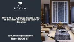R O C H A Design Studio and its standing in the Los Angeles interior design scene. Keep in mind that the popularity and reputation of design studios can change over time. However, I can provide you with general criteria that often contribute to a design studio being considered one of the best
