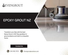 Epoxy Grout NZ: Enhance Your Tiles with our Expert Services at Evengrout.co.nz

EvenGrout, your go-to experts in Epoxy Grout NZ, offers unparalleled services in Tile and Grout Auckland. Our skilled team ensures durable, beautiful, and long-lasting results for all your tiling needs. Visit https://www.evengrout.co.nz/ for top-tier grouting solutions.