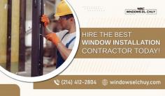 Get Top-Rated Home Window Contractors Today!

Our super-trained specialists specialize in custom window installations, replacements, and repairs, ensuring every project reflects your unique style. Discover the perfect blend of functionality and aesthetics with the best home window contractors. Upgrade your view, increase property value, and embrace a brighter, more beautiful home today. Your dream windows are just a click away. Get in touch with Windows El Chuy!

