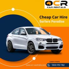 Looking for the best priced car hire Surfers Paradise? OCR Car Rentals offer's new cars at bargain prices. Guaranteed best price. 
https://ocr-australia.com/car-rental/surfers-paradise.php