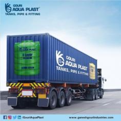 Gouri aqua plast company" - Gouri aqua plast, a division of Ganesh Gouri Industries, perfecting water storage and piping solutions for you.