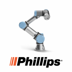 The UR10e, a flagship product from Universal Robots, is the quintessential collaborative robot, designed to work alongside humans safely. Experience the flexibility and precision it brings to your automation needs. Unleash the potential of UR10e in your workplace. Check out Phillips Corp’s website to know more about this product - https://www.phillipscorp.com/
