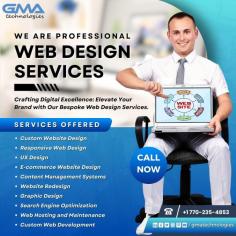 Elevate your online presence with GMA Technology's cutting-edge web design services! Our expert team crafts visually stunning and user-friendly websites that make a lasting impression.
For More: https://www.gmatechnology.com/
Call Now : 1 770-235-4853
#WebDevelopment #WebsiteDesign #ResponsiveDesign #UXDesign #UIUX #DigitalDesign #CreativeWeb #CustomDesign #MobileFriendly #WebDevMagic #DesignInspiration #PixelPerfect #WebSolutions #gmatechnology