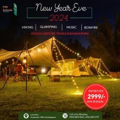 Don't miss out on the biggest New Year Event in Bangalore! Gather your friends and family, and let's make memories that will last a lifetime.
Early bird tickets available now! Reserve your spot and welcome 2024 in the most extraordinary way.
Book Now: https://naturetrails.co.in/new-year-event