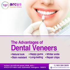 Arcus Dental is your trusted destination for the best dental care clinic in the KPHB, Hyderabad. We are committed to providing you with the best dental services to keep your smile healthy. Dr. Padmaja is a highly skilled and experienced dentist with 5+ years of experience who is dedicated to providing high-quality dental care to patients of all ages. We offer a wide range of dental services, including routine check-ups, root canal treatment, crowns and bridges, child dentistry dentures, dental veneers & orthodontic treatment in KPHB. We are committed to providing each patient with a personalized treatment plan based on their unique needs. Book an appointment today
