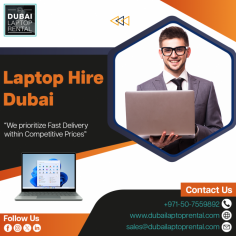 Dubai Laptop Rental Company offers you the best Services of Laptop Hire in Dubai. We allow you to Rent a laptop according to your requirement Basis. For More Info Contact us: +971-50-7559892 Visit us: https://www.dubailaptoprental.com/laptop-rental-dubai/