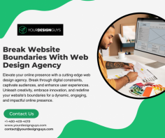 Revolutionize online presence with a top-tier web design agency. Break digital constraints, captivate audiences, and redefine boundaries for a dynamic online experience.