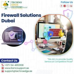 Techno Edge Systems LLC is one of the powerful supplier of Firewall Solutions Dubai. We provide end-to-end solutions for all of your technology needs. For More info Contact us: +971-54-4653108 Visit us: https://www.itamcsupport.ae/services/firewall-solutions-in-dubai/