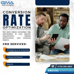 GMA Technology's CRO strategies are backed by data-driven insights to boost your conversion rates and drive business growth. Let's transform your digital landscape!
For More: https://www.gmatechnology.com/
Call Now : 1 770-235-4853
#ConversionOptimization #ConversionRate #CROStrategy #ConvertVisitors #WebsiteOptimization #ConversionMetrics #CROExperts #OptimizingDigital #DataDrivenCRO #ClickToConversion #CROTools #gmatechnology