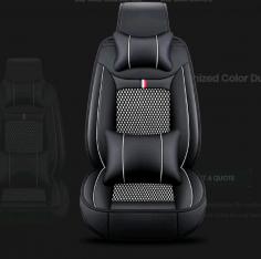 Color Durable Leather Car Seat Covers（https://www.xlycaraccessories.com/product/car-seat-cushion-set/customized-color-durable-leather-car-seat-covers.html）
The Customized Color Durable Leather Car Seat Covers are designed to provide exceptional protection and elevate the aesthetics of your vehicle's interior. Made from high-quality leather, these seat covers not only offer durability but also add a touch of luxury to your car's cabin. With a full set of covers, including front seat covers, rear seat covers, and headrest covers, your entire seating area will be seamlessly covered, ensuring a cohesive look.