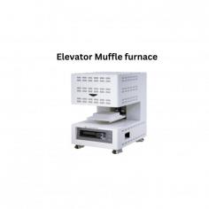 Elevator Muffle furnace is a microprocessor controlled unit with ceramic fiber insulated chamber. It consists of an automatically operated elevator that provides smooth loading and unloading of samples by up and down movement. Features PID temperature controller with exhausted gas outlet port installed on the top.