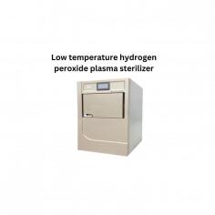 Low temperature hydrogen peroxide plasma sterilizer  is a PLC controlled unit. Door can be handled manually. It provides multiple security functions such as alarm for temperature, voltage, pressure control and door finger protection function. 7-inch liquid crystal touch screen displays information regarding running status.

