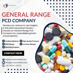 Embark on a journey of success with our leading General Range PCD Company! We specialize in delivering a diverse and high-quality range of pharmaceutical products, offering a golden opportunity for Pharma Franchise partnerships. Experience the advantage of our comprehensive product portfolio, ensuring a strong market presence and robust profit margins. With a commitment to excellence, reliability, and customer satisfaction, our company paves the way for your business success. Elevate your venture to new heights in the pharmaceutical industry – choose our General Range PCD Company for unparalleled growth and prosperity!

https://www.crystomed.com/how-to-choose-the-best-general-range-pcd-pharma-franchise/
