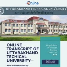 Online Transcript is a Team of Professionals who helps Students for applying their Transcripts, Duplicate Marksheets, Duplicate Degree Certificate ( Incase of lost or damaged) directly from their Universities, Boards or Colleges on their behalf. Online Transcript is focusing on the issuance of Academic Transcripts and making sure that the same gets delivered safely & quickly to the applicant or at desired location.  https://onlinetranscripts.org/