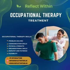 Occupational therapy treatment fosters holistic healing. Reflect within to align personal goals, enabling tailored interventions for improved functionality, independence, and well-being. Visit: https://reflectwithin.in/