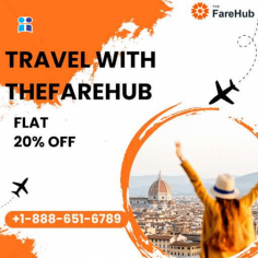 Big Sale On Flights| The FareHub

Buy flights online at thefarehub.com at flat 20% OFF.

Find a great inventory of both domestic and international flights.

Call: 1-888-651-6789.