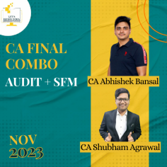CA Final Audit + SFM Combo - November 2023