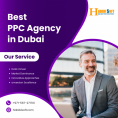 Habibisoft is a leading agency for PPC management in Dubai and is the best choice for comprehensive PPC services. Our dedication to excellence and innovation helps us deliver unparalleled results, making us the go-to advertising agency for businesses seeking effective PPC solutions.
Our team of seasoned professionals excels as a PPC agency in Dubai, offering top-notch PPC management services. We are proficient in optimizing PPC campaigns, ensuring maximum visibility and engagement for your brand. Our PPC experts tailor solutions to meet your unique needs, whether you're looking for targeted keyword strategies or compelling ad creatives.
In the dynamic landscape of online advertising, Habibisoft remains at the forefront, providing cutting-edge PPC services in Dubai. We integrate industry best practices with a deep understanding of market trends, making us the preferred choice for businesses looking to enhance their online presence.
At Habibisoft, we understand the significance of effective PPC management in driving business success. Our dedicated team works tirelessly to analyze data, refine strategies, and maximize ROI for every client. As the best PPC agency in Dubai, we take pride in delivering measurable results that align with your business objectives.
Our agency is the top choice for PPC management in Dubai, providing a complete range of services to enhance your online advertising endeavors. Collaborate with us for exceptional proficiency and a dedication to advancing your business in the fiercely competitive digital realm.
