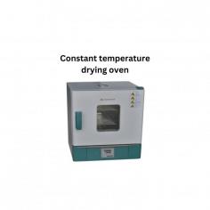 Constant temperature drying oven  is equipped with a rapid heating and working temperature of 300°C. Built-in silicate insulated layer prevents heat loss. Natural air convection with vertical air flow facilitates sterilization and drying. PID controlled dual temperature modes with over temperature protection and touch button setting for user ease. Internal parameter locking preventing unwanted changes.