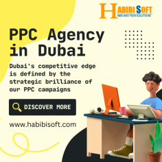 Habibisoft is a leading agency for PPC management in Dubai and is the best choice for comprehensive PPC services. Our dedication to excellence and innovation helps us deliver unparalleled results, making us the go-to advertising agency for businesses seeking effective PPC solutions.
Our team of seasoned professionals excels as a PPC agency in Dubai, offering top-notch PPC management services. We are proficient in optimizing PPC campaigns, ensuring maximum visibility and engagement for your brand. Our PPC experts tailor solutions to meet your unique needs, whether you're looking for targeted keyword strategies or compelling ad creatives.
In the dynamic landscape of online advertising, Habibisoft remains at the forefront, providing cutting-edge PPC services in Dubai. We integrate industry best practices with a deep understanding of market trends, making us the preferred choice for businesses looking to enhance their online presence.
At Habibisoft, we understand the significance of effective PPC management in driving business success. Our dedicated team works tirelessly to analyze data, refine strategies, and maximize ROI for every client. As the best PPC agency in Dubai, we take pride in delivering measurable results that align with your business objectives.
Our agency is the top choice for PPC management in Dubai, providing a complete range of services to enhance your online advertising endeavors. Collaborate with us for exceptional proficiency and a dedication to advancing your business in the fiercely competitive digital realm.
