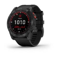 Explore the Garmin Men's Fenix 7X 51mm Slate Grey. Explore its advanced functionalities, including mapping, performance metrics, & a sleek design. Buy Now at AdventureHQ.