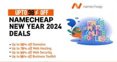 Biggest sale of the year 2024 is live, and it’s time to Make more online for less in 2024 with discounts of up to 98% off across all Namecheap's product range, including domains, Website Hosting, Emails web security, and business toolkits: https://bit.ly/3NSQNZ4  

Up to 98% off domain name registration
Up to 70% off Web Hosting & Emails
Up to 89% off website security including SSL, FastVPN and PremiumDNS
Up to 90% off Business Toolkit

Learn more: https://bit.ly/3TURbKE 
