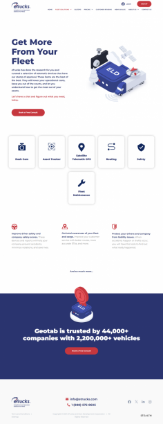 Fleet Telematics

https://etrucks.com/telematics/

Explore top fleet telematics companies and telematics service providers. Optimize fleet management with advanced telematics vehicle tracking.
