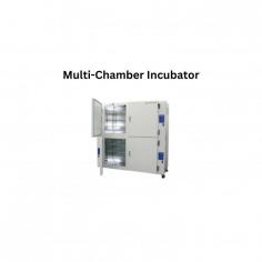 Multi-chamber incubator is equipped with gravity convection system for uniform temperature distribution and gentle air flow in chamber. Separate microprocessor PID auto-tuning controller, controls four chambers individually and variables like temperature, speed and flow. Safety tempered glass inner door prevents heat loss and provide clear sample visualization. Safety devices include ELB ( elastic load balancing ), self-diagnosis functions such as memory error, overheating, SSR and sensor short circuit for end user safety.