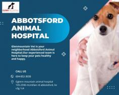Our staff are trained at Abbotsford Animal Hospital

Our staff has extensive experience and training in the treatment of serious medical conditions for pets. We are a full-service Animal Hospital in Abbotsford. All animals are worthy of compassionate care. We make sure that our Abbotsford Animal Hospital is calm and comfortable for your pet's comfort.