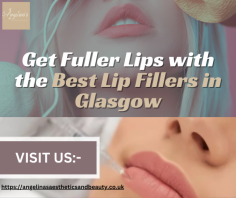  Transform your lips with the best lip fillers in Glasgow provided by Angelina's Aesthetics and Beauty. Enhance your natural beauty and achieve plump, luscious lips that will leave everyone in awe. Discover the expert care and attention to detail that sets Angelina's apart from the rest. Book your appointment today for truly remarkable results.