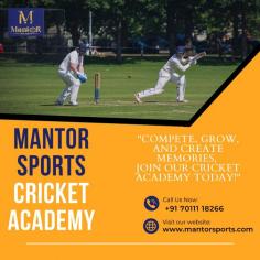 Mantor Just Sports stands out as the premier cricket academy in Faridabad, nurturing budding talents into skilled cricketers. With expert cricket coaching, state-of-the-art facilities, and a passion for the game, it's the ultimate hub for aspiring cricketers to hone their skills and chase their dreams on the pitch.
