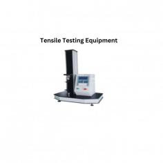 Tensile testing equipment is a floor mounted universal compression and tensile testing unit. It is operated with the motor driven force. The load sensor connection senses the acting force to deliver accurate results.

