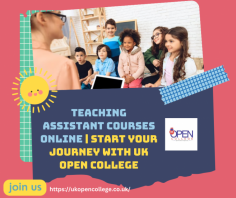 Looking to kickstart your career as a teaching assistant? Explore our comprehensive range of online teaching assistant courses at UK Open College. Gain essential skills and qualifications to excel in the education sector. Flexible and convenient learning options available. Start your journey towards becoming a proficient teaching assistant today.