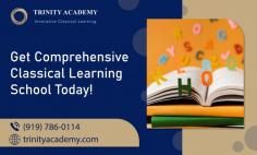 Get the Best Classical Learning School Today!

Get a well-rounded education from our licensed classical learning school in Raleigh. Trinity Academy teach myriad subjects but always with a focus on a complete wisdom of humanity and the physical world. With enhanced autonomy and agility, a private school is uniquely placed to implement and embody the ideals of a classical education curriculum.
