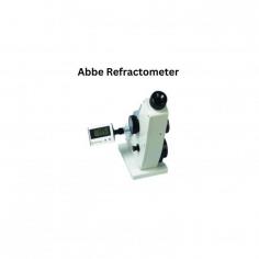 Abbe refractometer  is a microprocessor controlled benchtop unit. The modulated system employs rapid and accurate measurement of refractive index, average dispersion and partial dispersion. The automated temperature correction promotes accurate result delivery.
