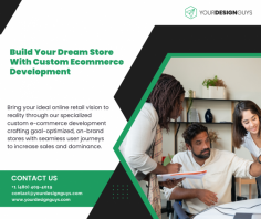 Craft a unique online store with tailored e-commerce development. Turn your vision into reality for a standout digital retail experience.
