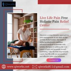 Discover a comprehensive approach to pain management at our state-of-the-art Pain Relief Center. Our team of skilled professionals combines advanced medical treatments with holistic therapies to address the root causes of pain and promote overall well-being. Take the first step towards a pain-free life with our personalized and effective pain relief solutions. Contact us now!
