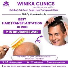 Say goodbye to hair worries and hello to confidence with the BEST Hair Transplantation Clinic in Bhubaneswar! Our expert team and state-of-the-art technology come together to give you the hair you've always dreamt of.
Don't miss out on the opportunity to transform your hair and boost your confidence.

See more: https://www.winikaclinics.com/
