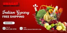 Experience the convenience of Indian grocery free shipping. Browse our extensive selection of authentic spices, staples, and more. Enjoy the flavors of home hassle-free, as we deliver quality products to your doorstep at no extra cost. Explore the best in Indian cuisine with our free shipping options.
