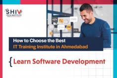 Are you looking for the best IT training institute in Ahmedabad? This blog will help you find one. In this blog, we have discussed the key reasons for choosing software development as a career, and our recommendations on choosing the best IT training center in Ahmedabad. Here are the reasons why you should learn software development:
- Increased Demand
- Enhance your problem-solving skills
- Constant Learning Opportunities
- High-paying Jobs
To know more, visit our latest blog post today and stay ahead of the competition!
