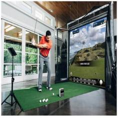 Enjoy the amazing experience of indoor golf when you purchase a SkyTrak or SkyTrak+ Golf Launch Monitor. Utilizing the latest golf simulation technology, the SkyTrak provides a Launch Monitor. Utilizing the latest golf simulation technology, the SkyTrak provides a professional-grade launch monitors at a fraction of the cost associated with commercial-level products. Its Photometric Technology, which implements the use of high-speed cameras allows SkyTrak to capture images of the ball immediately after impact. These images are used to measure parameters such as ball speed, launch angle, backspin, club speed, sidespin, and side angle to render shot shape and carry, offline, and total distance. The Doppler radar addition to Sky Trak+ brings club data to the forefront of the experience - giving SkyTrak+ users a vital data point for game improvement.