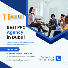Habibisoft is a leading agency for PPC management in Dubai and is the best choice for comprehensive PPC services. Our dedication to excellence and innovation helps us deliver unparalleled results, making us the go-to advertising agency for businesses seeking effective PPC solutions.
Our team of seasoned professionals excels as a PPC agency in Dubai, offering top-notch PPC management services. We are proficient in optimizing PPC campaigns, ensuring maximum visibility and engagement for your brand. Our PPC experts tailor solutions to meet your unique needs, whether you're looking for targeted keyword strategies or compelling ad creatives.
In the dynamic landscape of online advertising, Habibisoft remains at the forefront, providing cutting-edge PPC services in Dubai. We integrate industry best practices with a deep understanding of market trends, making us the preferred choice for businesses looking to enhance their online presence.
At Habibisoft, we understand the significance of effective PPC management in driving business success. Our dedicated team works tirelessly to analyze data, refine strategies, and maximize ROI for every client. As the best PPC agency in Dubai, we take pride in delivering measurable results that align with your business objectives.
Our agency is the top choice for PPC management in Dubai, providing a complete range of services to enhance your online advertising endeavors. Collaborate with us for exceptional proficiency and a dedication to advancing your business in the fiercely competitive digital realm.

