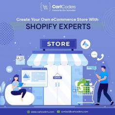 Want to create your own Shopify store and take your business to the next level? Hire dedicated Shopify developers from CartCoders. Our team of skilled Shopify experts ensure user user-friendly, functional and scalable Shopify store. Whether you want to hire a single developer or an entire team, we offer flexible hiring models. Contact us to hire a Shopify developer who scaling up your eCommerce business. 
