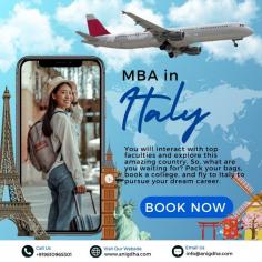 MBA in Italy! Immerse yourself in the cradle of art, culture, and business. Our program combines academic rigor with the charm of Italian lifestyle, preparing you for global leadership. ?? #MBAinItaly #CareerElevation" 
https://www.anigdha.com/mba-in-italy/
