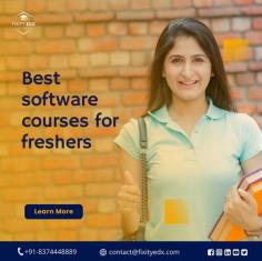 It may be exciting and scary for a beginner to enter the software business. Becoming technically proficient is only one benefit of taking the right courses. Focus on improving your fundamental skills. Having a solid skill set boosts your confidence and makes you a crucial team player. Attending the best software courses for freshers guarantees a comprehensive skill set, laying the groundwork for a prosperous career. 




Register here for a free Demo>>
https://www.fixityedx.com/student-upskilling-program/ 


