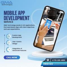Transform your ideas into interactive realities with GMA Technology's mobile app development expertise! 