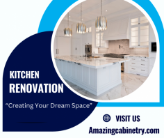  Achieve Your Dream Style Kitchen

Our well-versed kitchen remodeling services assist you in grabbing the best-in-class utensils and space maintenance benefits. We believe a kitchen is an investment and should be framed to stand the test of time. Send us an email at info@amazingcabinetry.com for more details.
